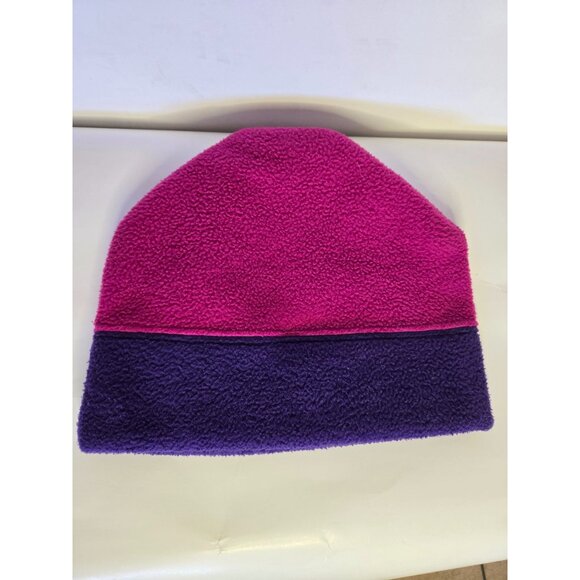 Patagonia Vintage Synchilla Polar Fleece Beanie Cap Size Large - Picture 2 of 5